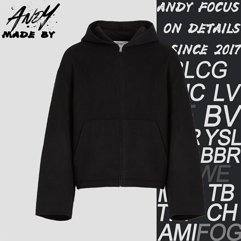 Cashmere Hooded Jacket