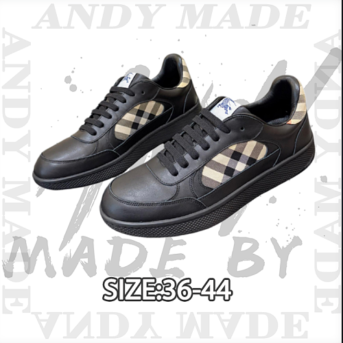 Burberry Fabric Classic Cotton Calf Leather
