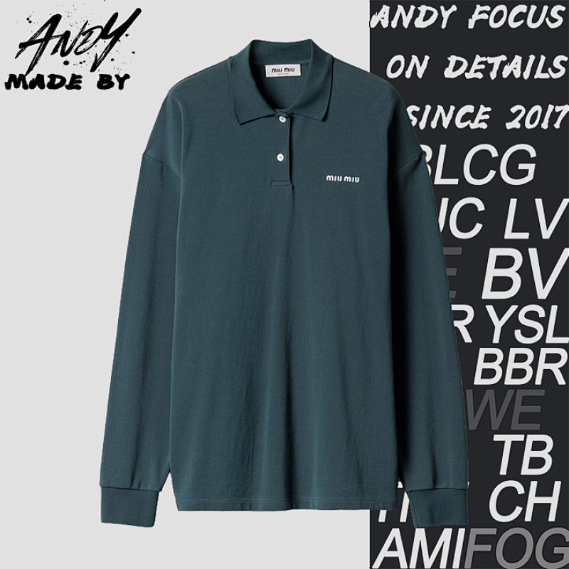Polo Long Sleeve Dark Green