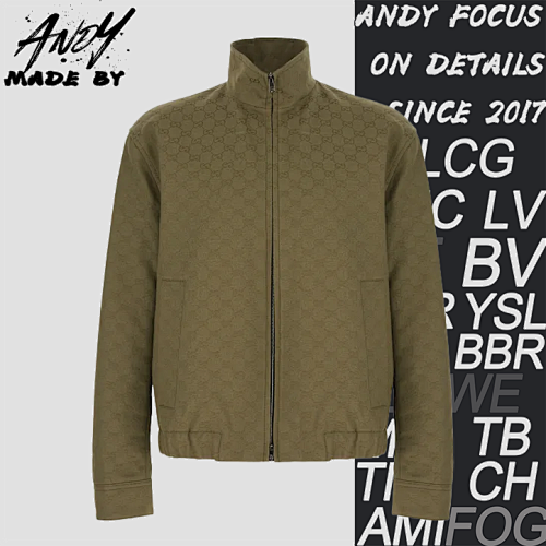 Louis Vuitton Lettering Forest Green Jacket