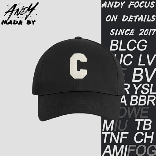 C-shaped Towel Embroidered Cap