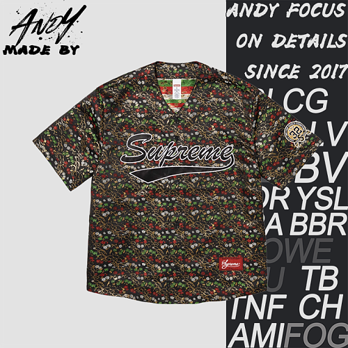 Supreme Jacquard Baseball Jersey