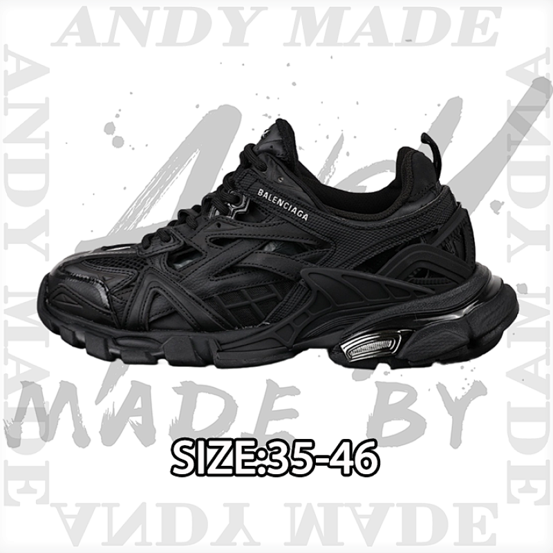 Balenciaga Track 2 Open Sneaker Parisian Family 4th Generation Retro Dad Shoes