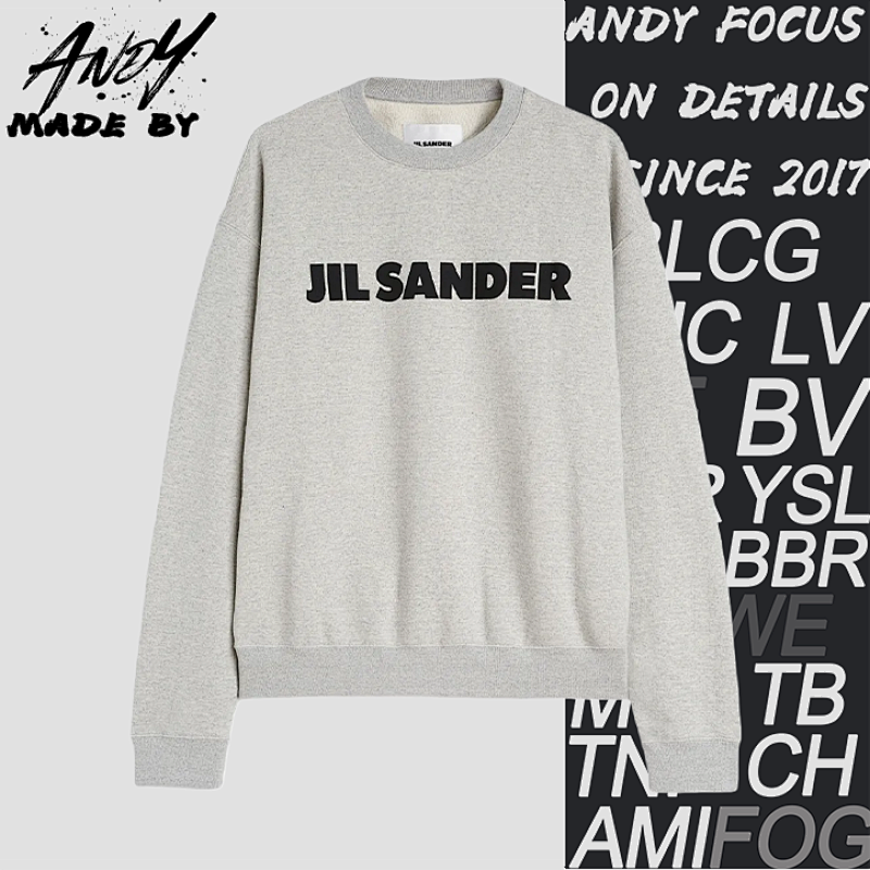 Jil Large Letter Crew Neck