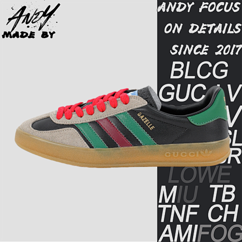 Gucci G Ucci X Adidas Color Blocked Training Series Board Shoes
