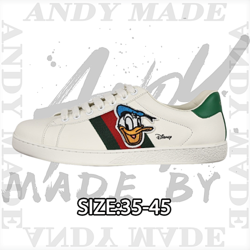 Gucci Ace Low Sneaker Series Low-top Retro Versatile