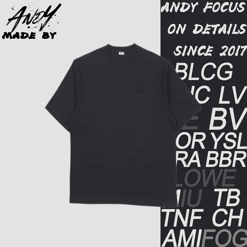 Patch Pocket Crew Neck Short-sleeved Shirt