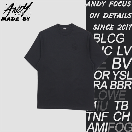 Patch Pocket Crew Neck Short-sleeved Shirt