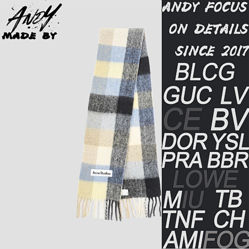 Acne Studios Alpaca Wool Scarf