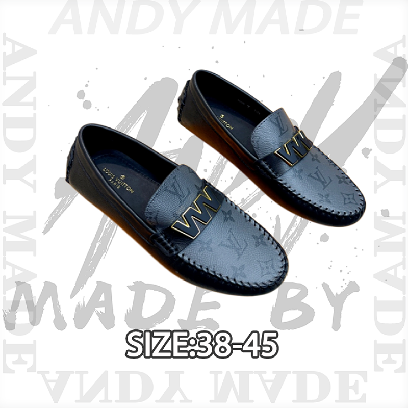 High-quality Replica Louis Vuitton Classic Men's Loafers Featuring Soft Leather Premium El