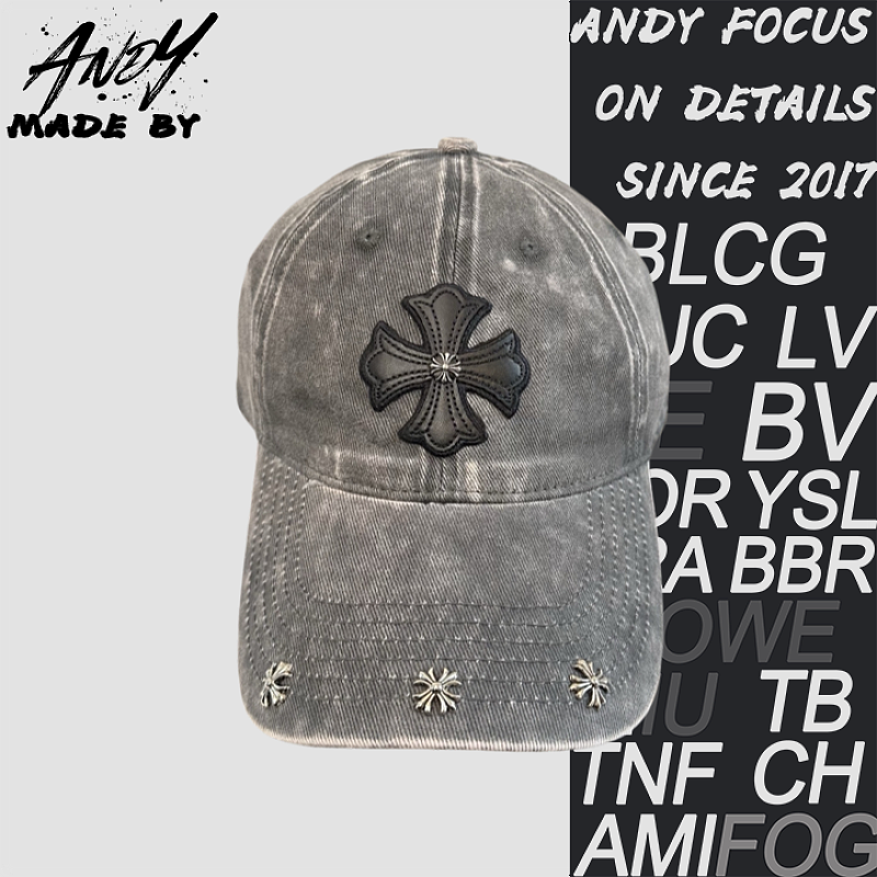 Cross-patterned High-quality Baseball Cap