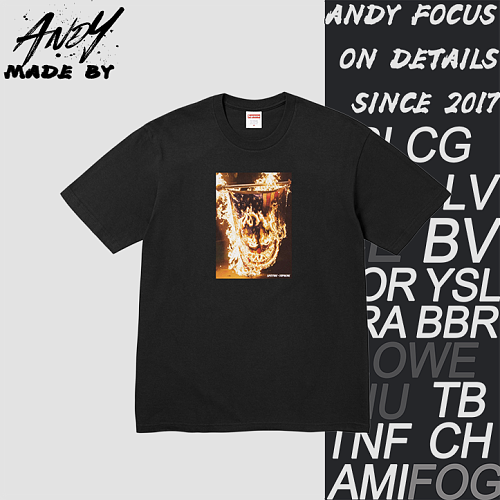 Supreme Smiley Flame T-shirt
