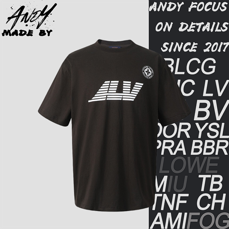 Printed Washed Cotton T-Shirt