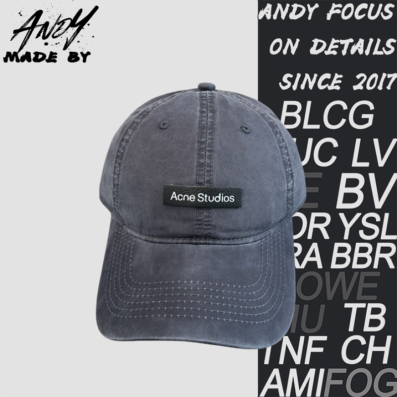 Dual-line High Street Letter Baseball Cap