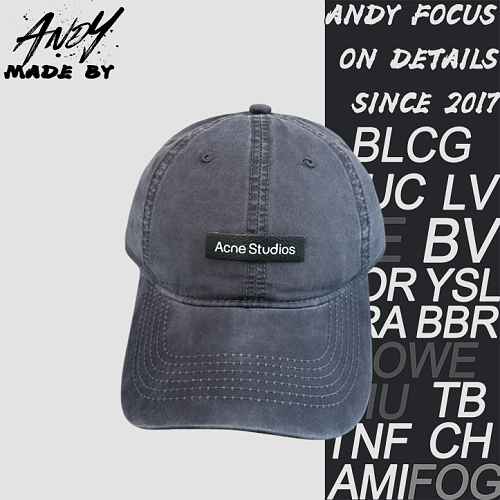Dual-line High Street Letter Baseball Cap