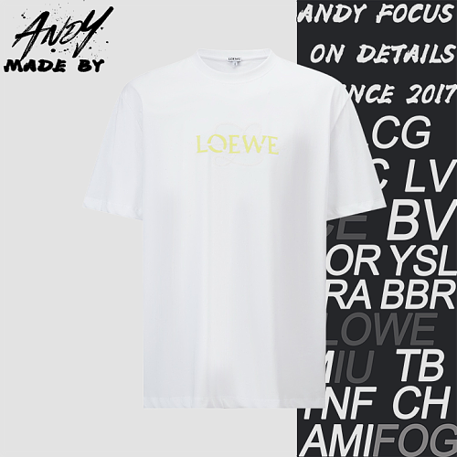 Loewe Embroidered Logo Short-Sleeve T-Shirt