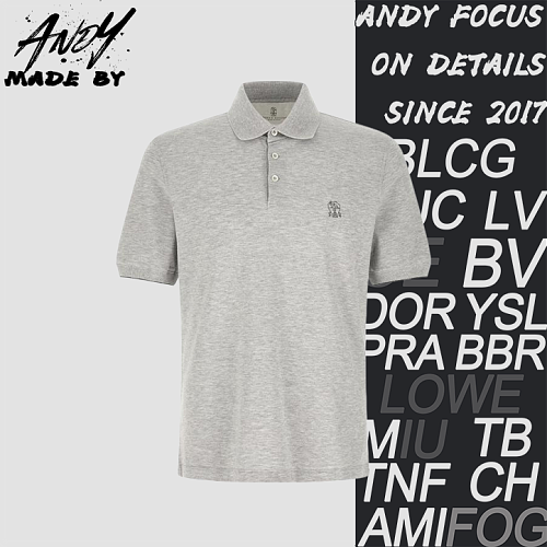 Badge Print Polo Shirt