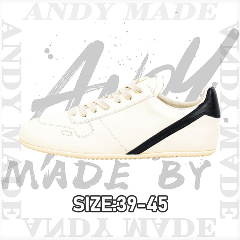 Rick Owens RO German Training Shoes White