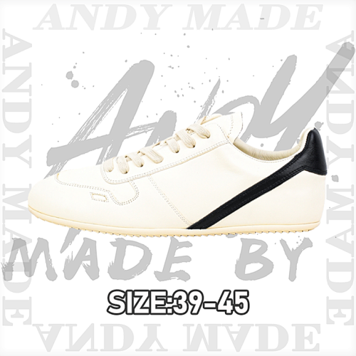 Rick Owens RO German Training Shoes White