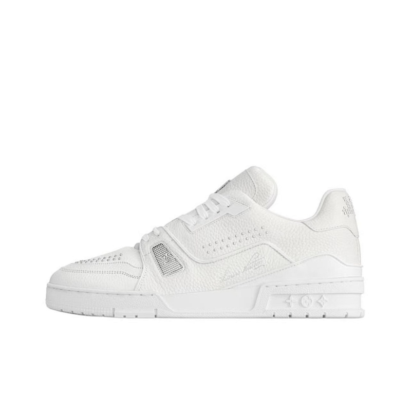 Nike L V Trainet White Cement Rivets Classic Version Sneakers