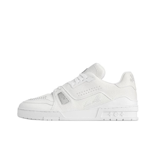 Nike L V Trainet White Cement Rivets Classic Version Sneakers