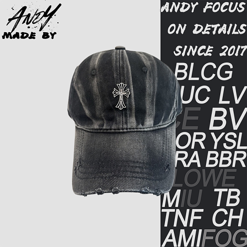Cross-patterned High-quality Baseball Cap High-end Custom Version