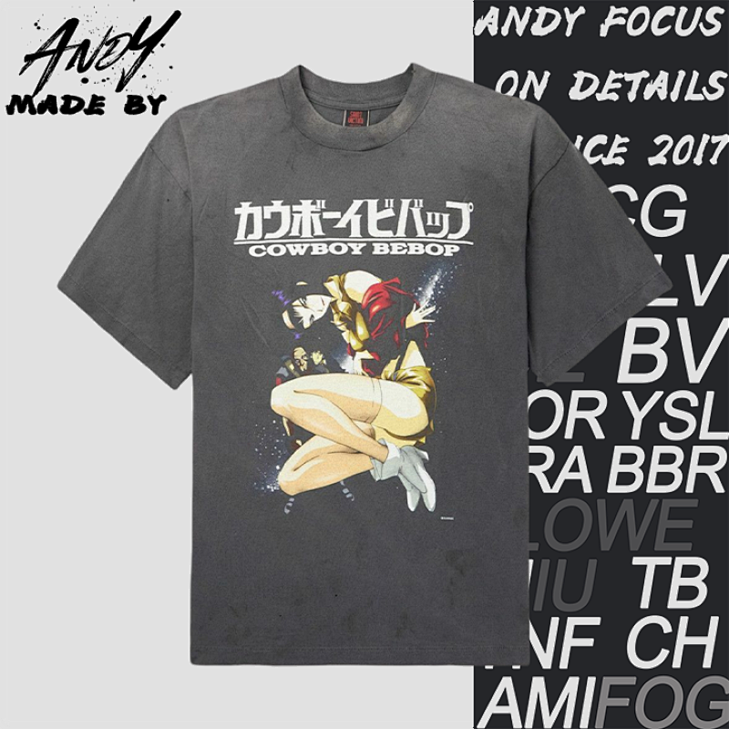 S M Bebop Printed Short Sleeves