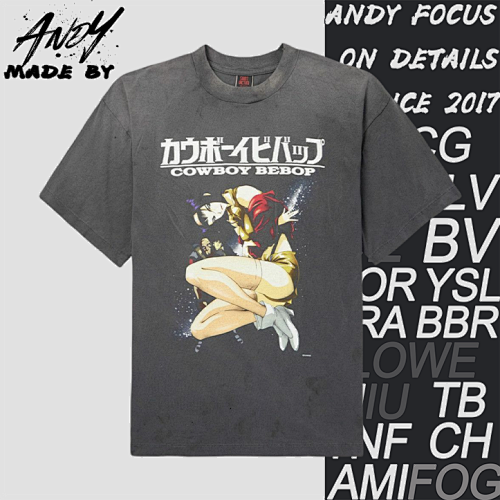S M Bebop Printed Short Sleeves