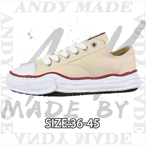 Fully Vulcanized Slip-on Shoes Beige