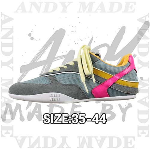MiuMiu 25 Spring Summer Tyre Show Series German Training Shoes