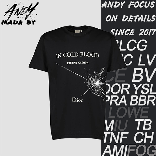 Short-sleeve T-shirt With Glass Crack Print