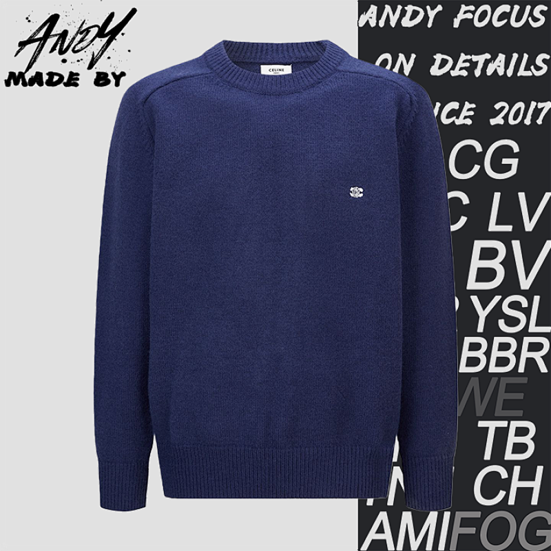 Embroidered Logo Knitwear
