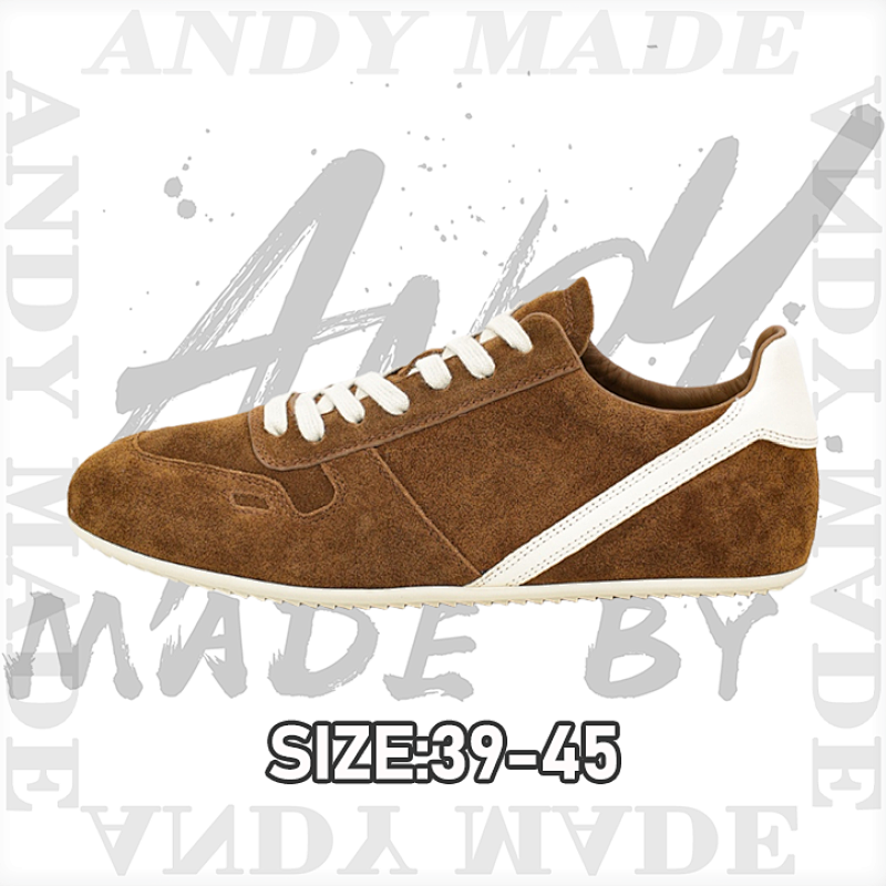 Rick Owens RO German Training Shoes Brown
