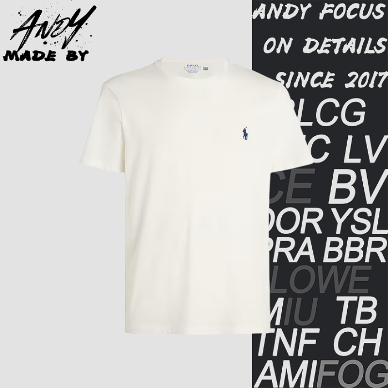 Embroidered Short-sleeved Shirt With Small Horse Logo