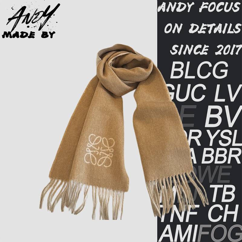 Loewe Double-sided Two-color Scarf
