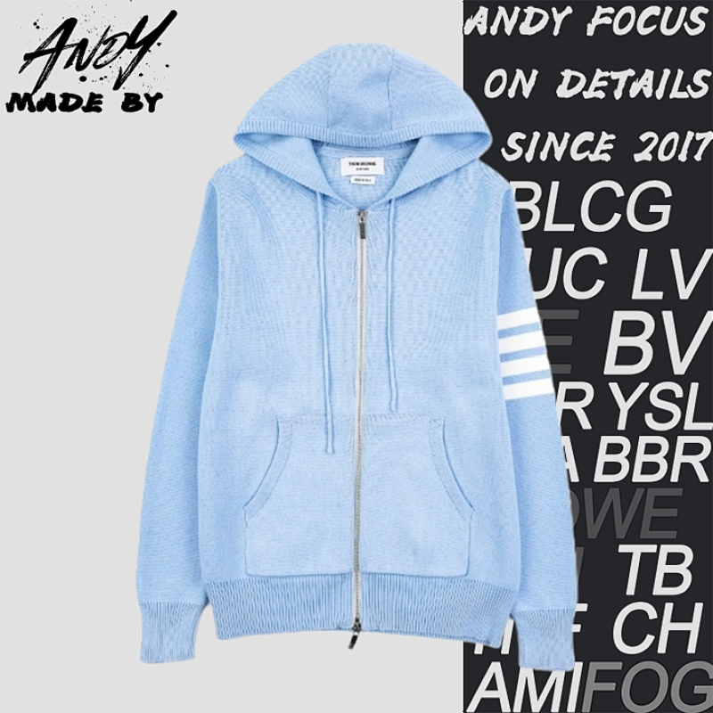 TB Four-Bar Hooded Jacket