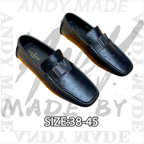 High-quality Replica Louis Vuitton Classic Men's Loafers Featuring Soft Leather Premium El
