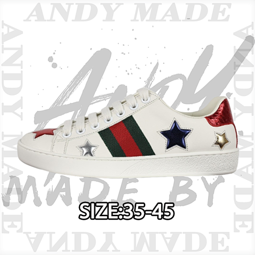 Gucci Ace Low Sneaker Series Low-top Retro Versatile