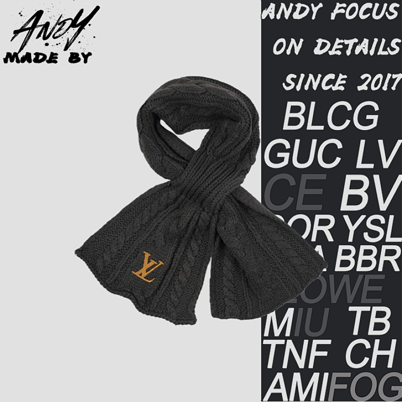 Louis Vuitton Woven Scarf Embroidered Scarf