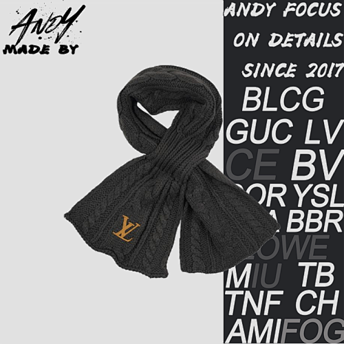Louis Vuitton Woven Scarf Embroidered Scarf