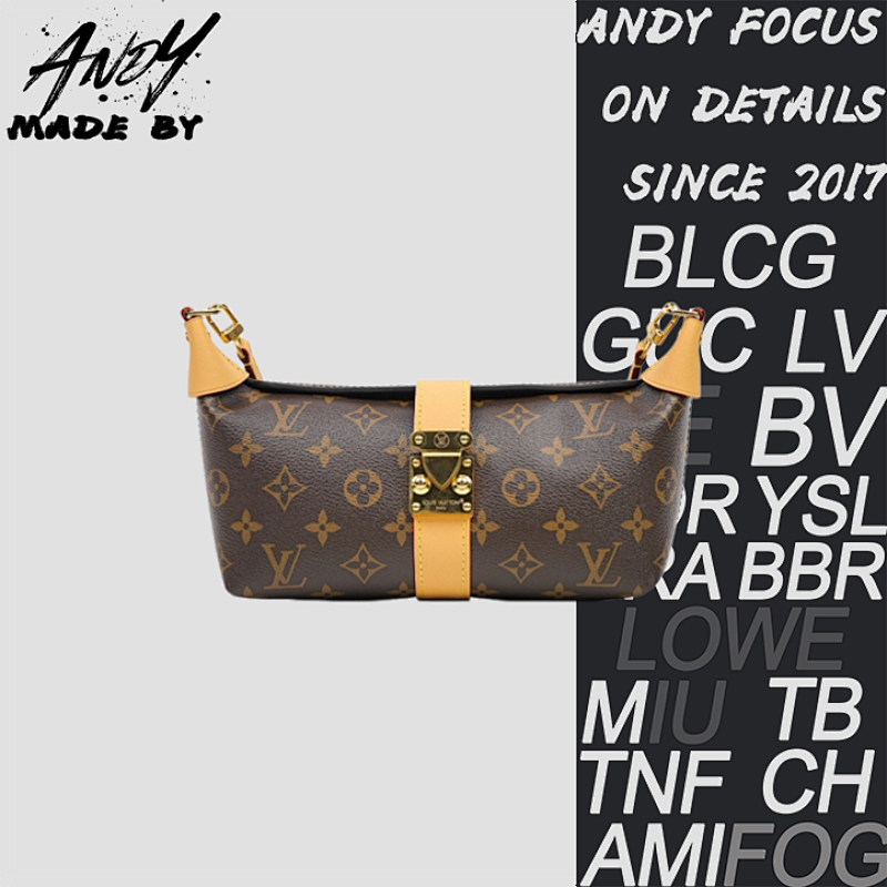 Louis Vuitton LV Lock-Clasp Handbag
