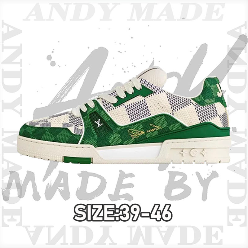 Louis Vuitton Green Checkerboard