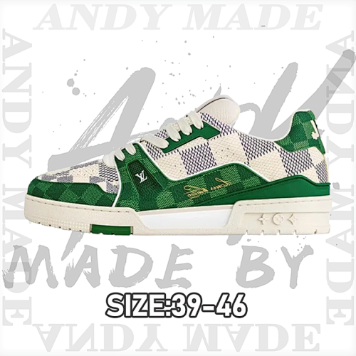 Louis Vuitton Green Checkerboard