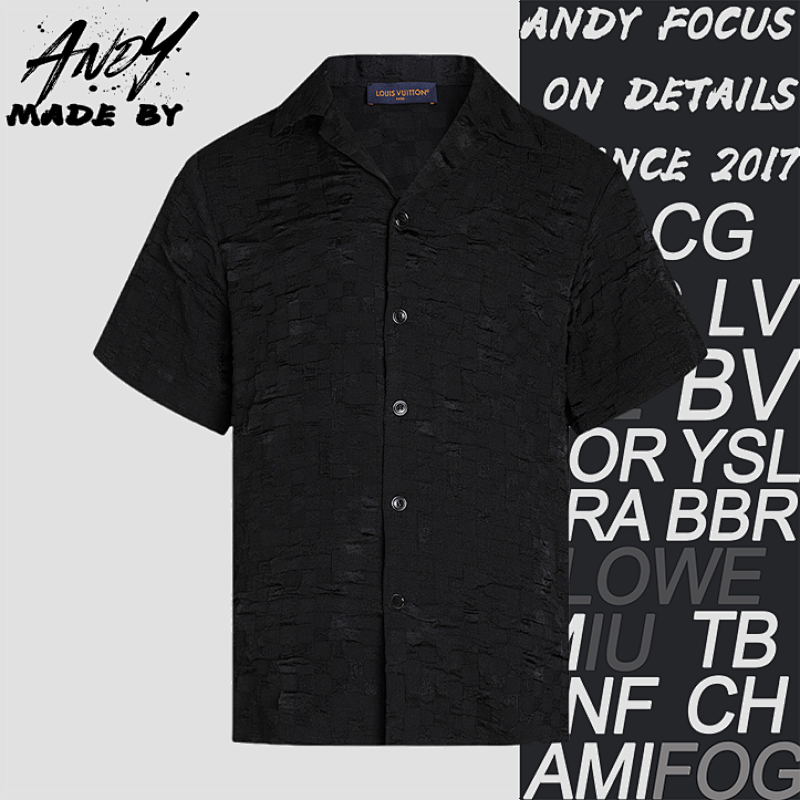 Louis Vuitton Jacquard Short-sleeved Shirt