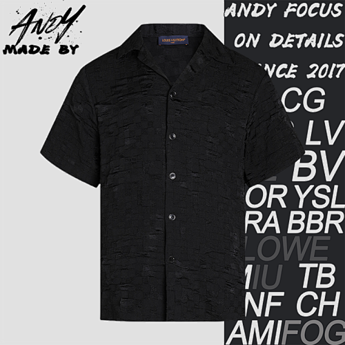 Louis Vuitton Jacquard Short-sleeved Shirt