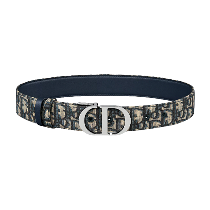 Dior Classic Vintage Double-sided Calf Leather Belt