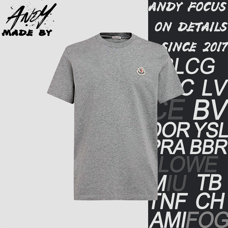 Solid-Color Short-Sleeve Crewneck T-Shirt With Logo