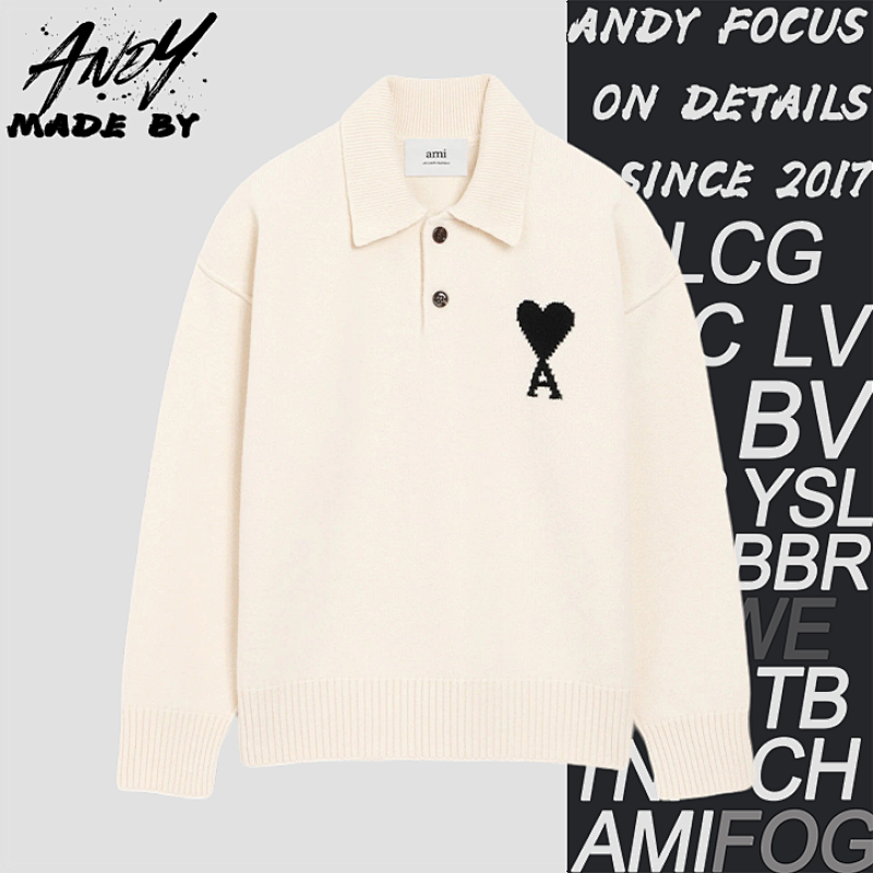 Heart Polo Sweater