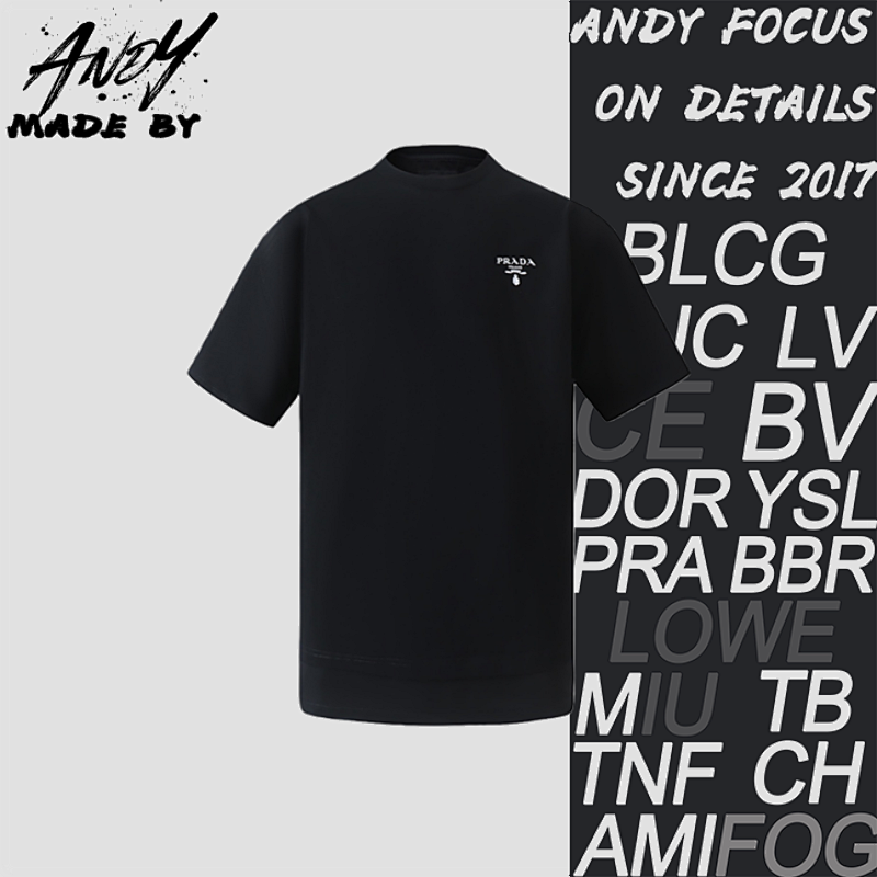 Classic Logo Trim Crew Neck Short-Sleeve T-Shirt