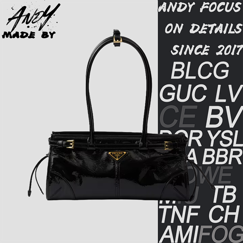 Waxed Leather Handbag Medium